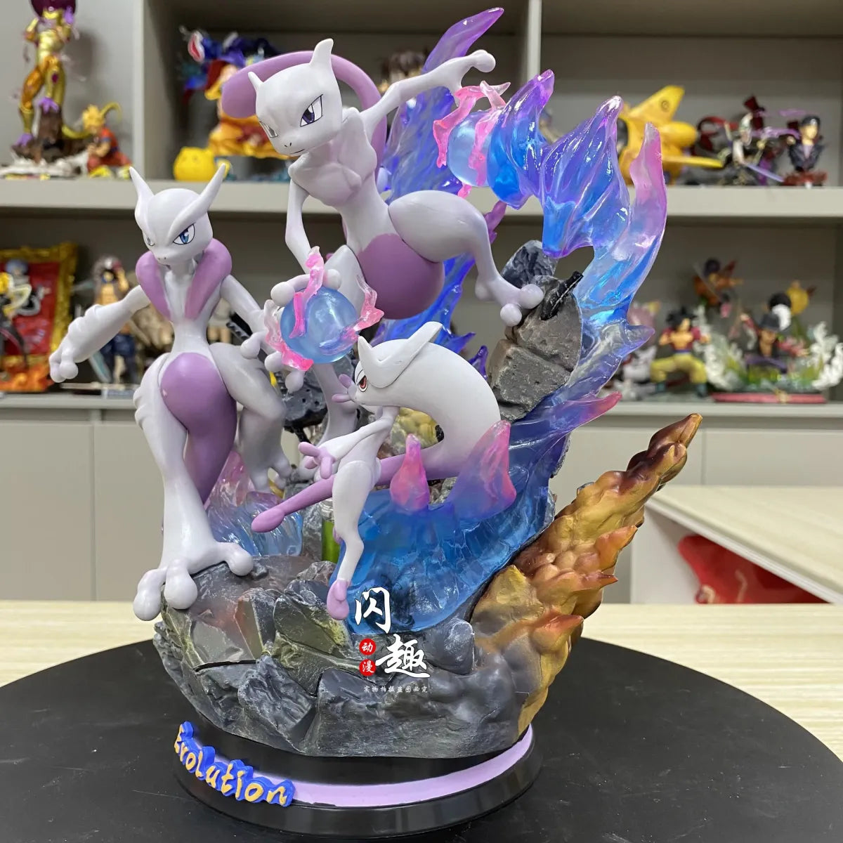 Pokemon Evolution Figures - Charizard, Eevee, Mewtwo, Gengar