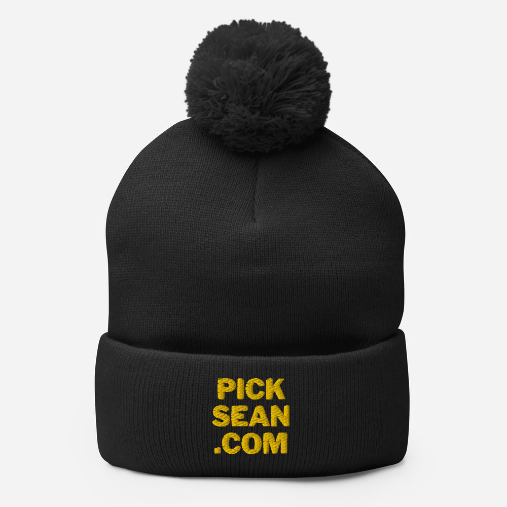 PICKSEAN.COM Pom-Pom Beanie
