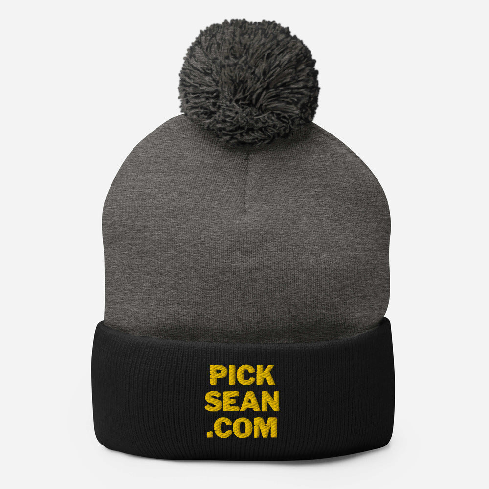 PICKSEAN.COM Pom-Pom Beanie