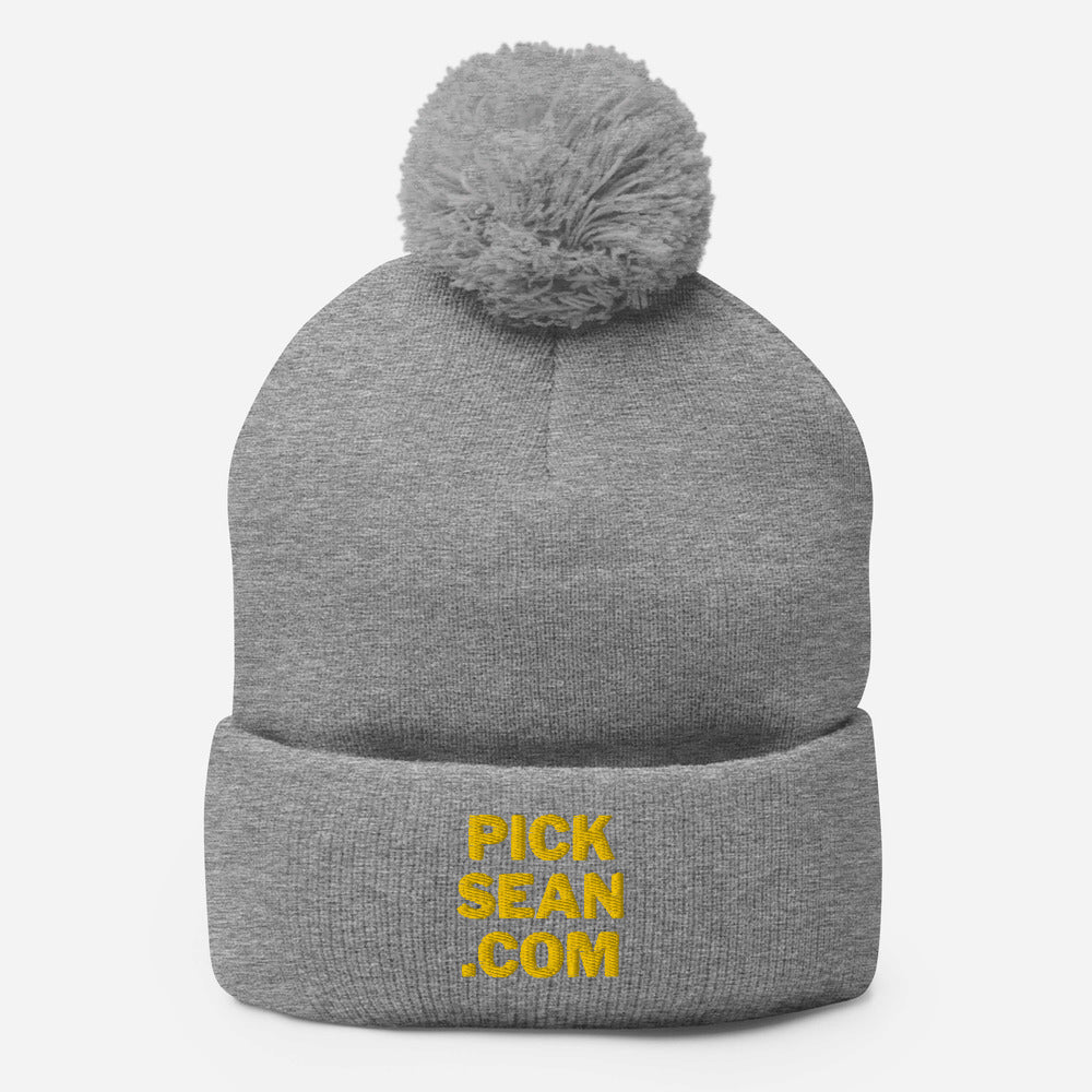 PICKSEAN.COM Pom-Pom Beanie