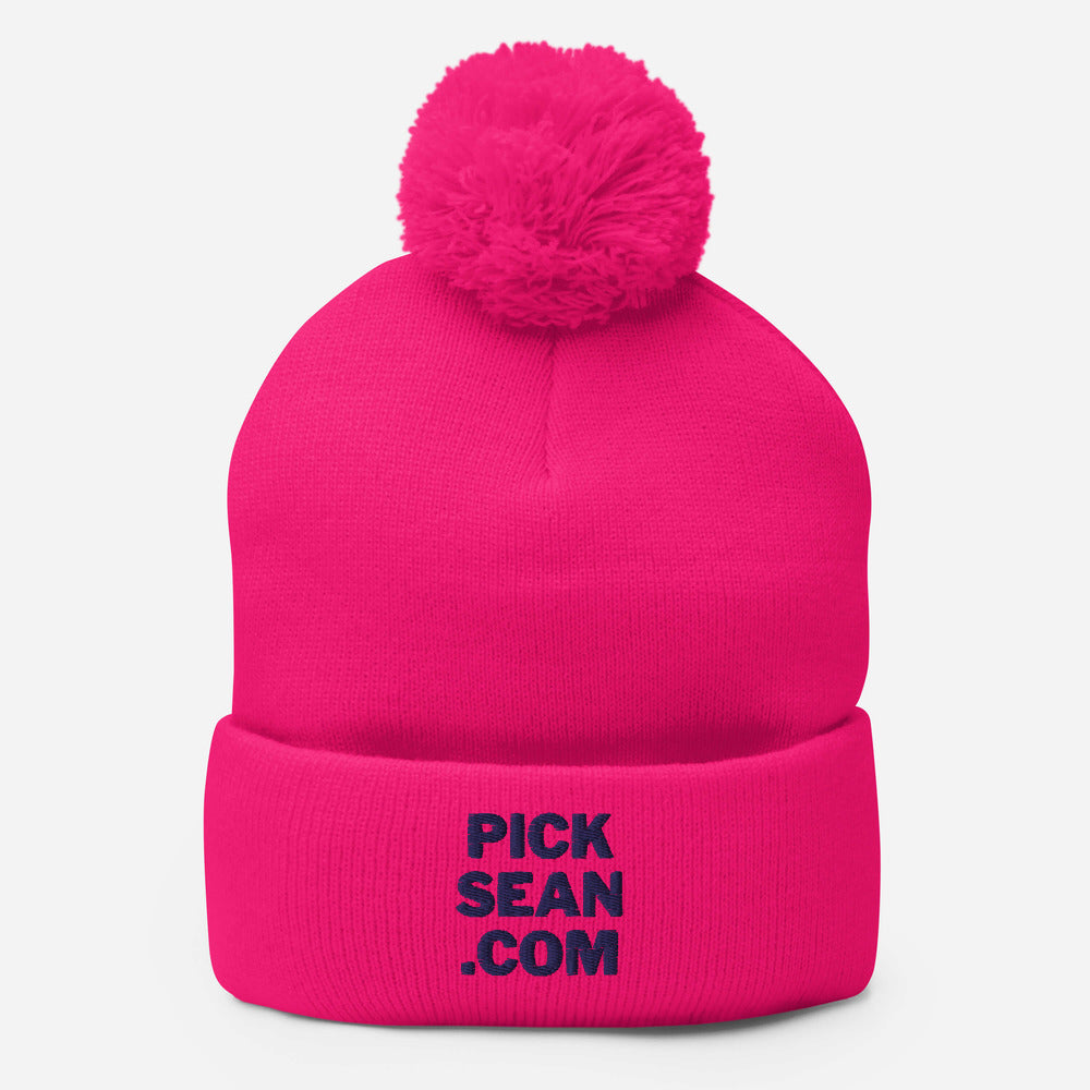 PICKSEAN.COM Pom-Pom Beanie