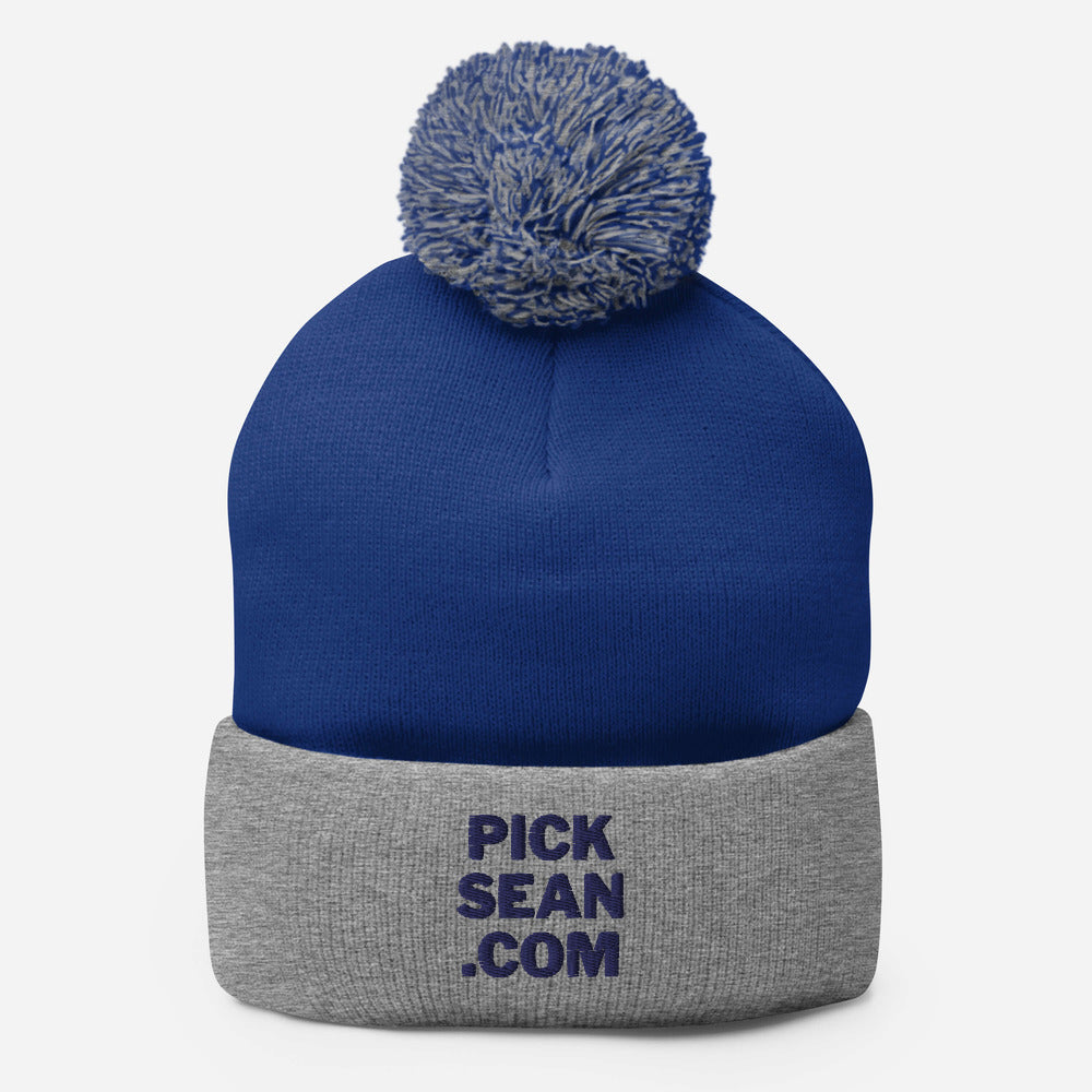 PICKSEAN.COM Pom-Pom Beanie
