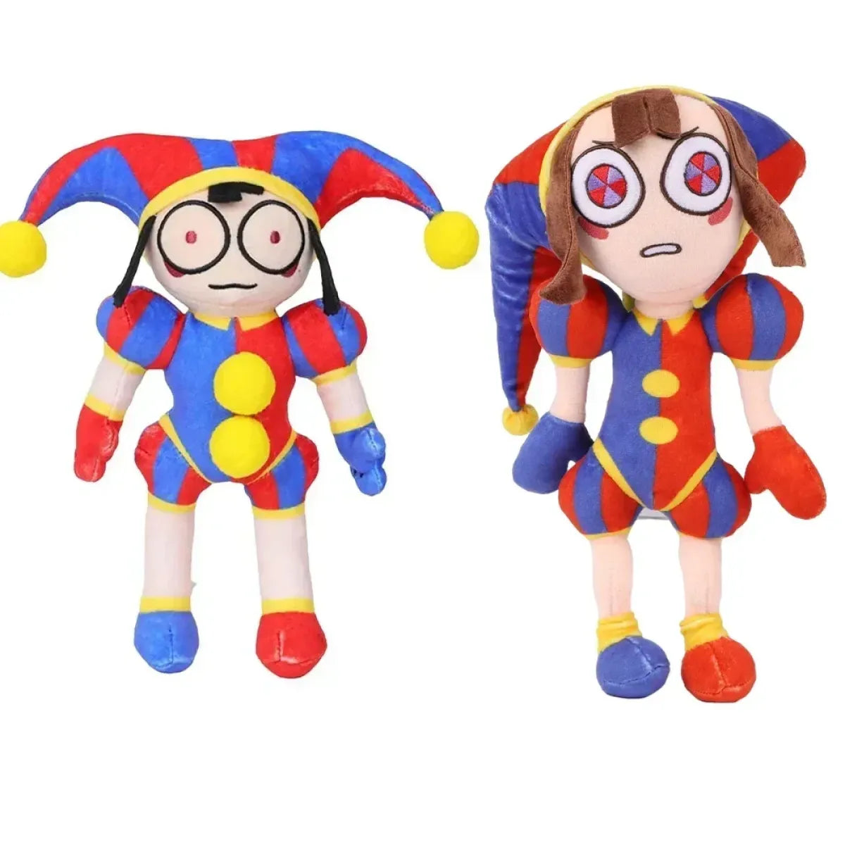 The Amazing Digital Circus Cartoon Plush Pomni Jax Doll