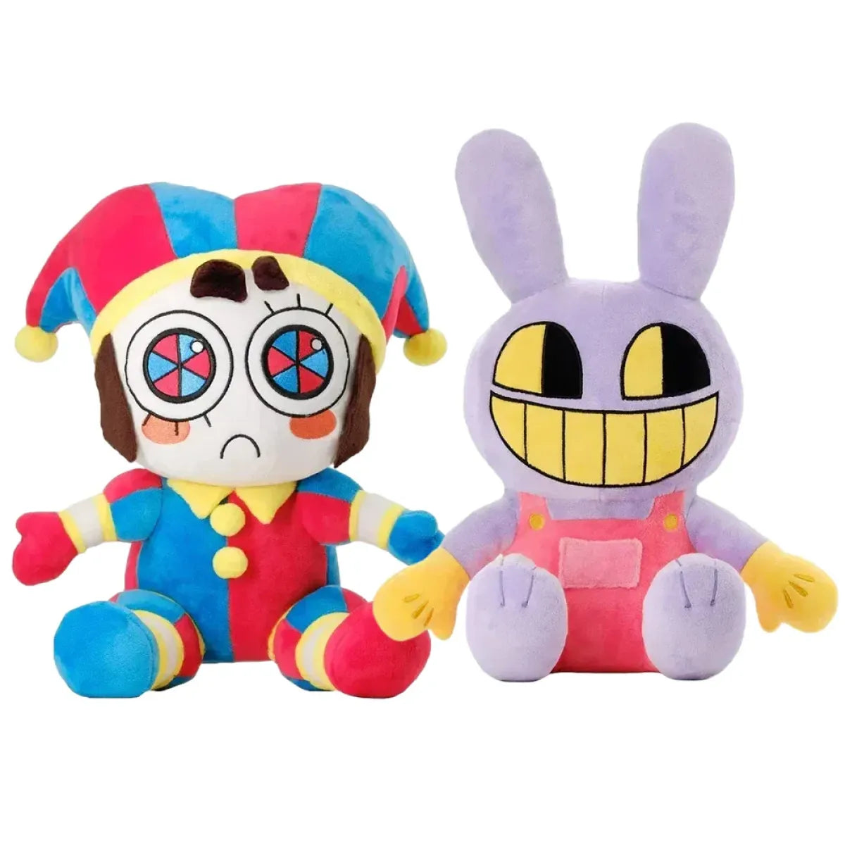 The Amazing Digital Circus Cartoon Plush Pomni Jax Doll