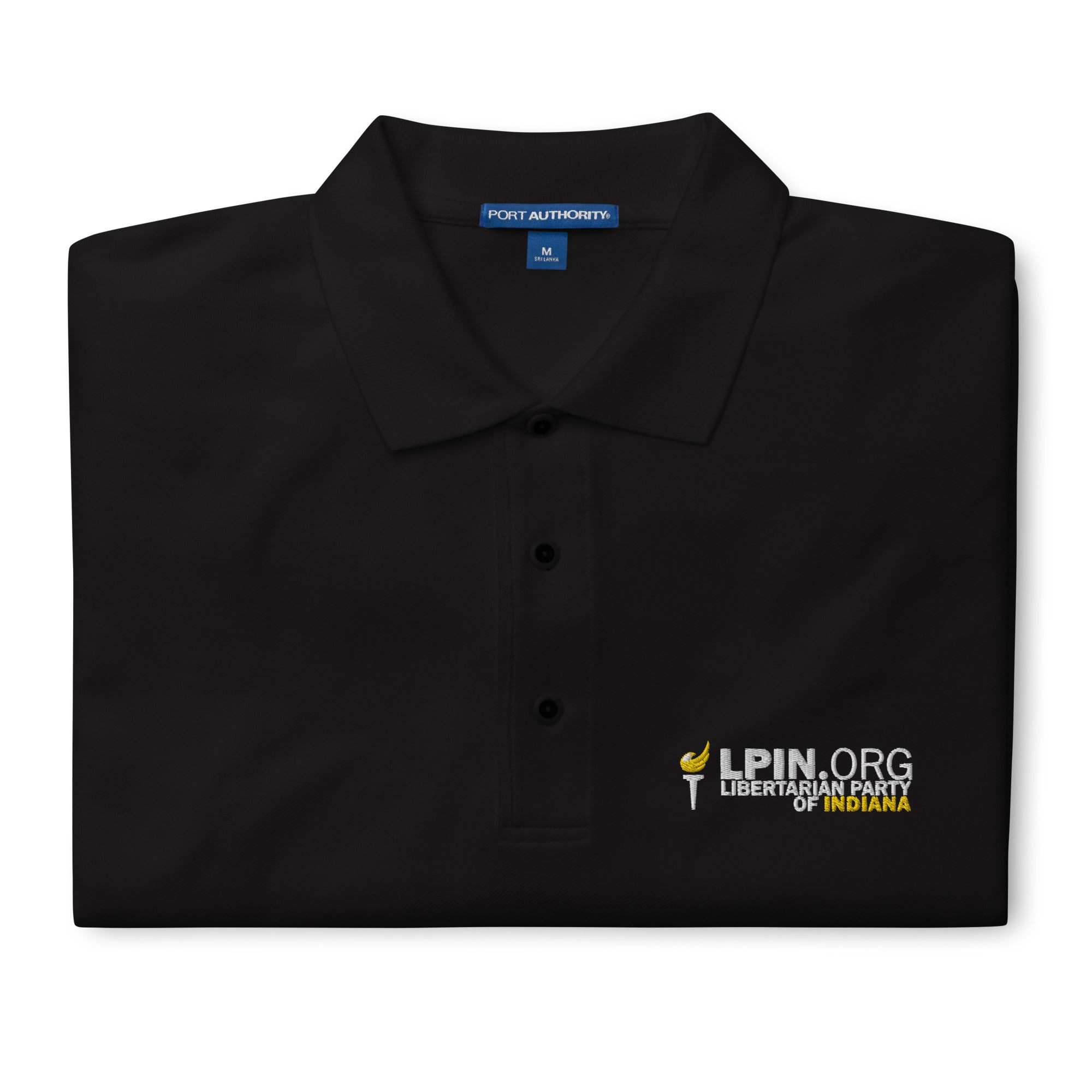Libertarian Party of Indiana Men's Premium Polo