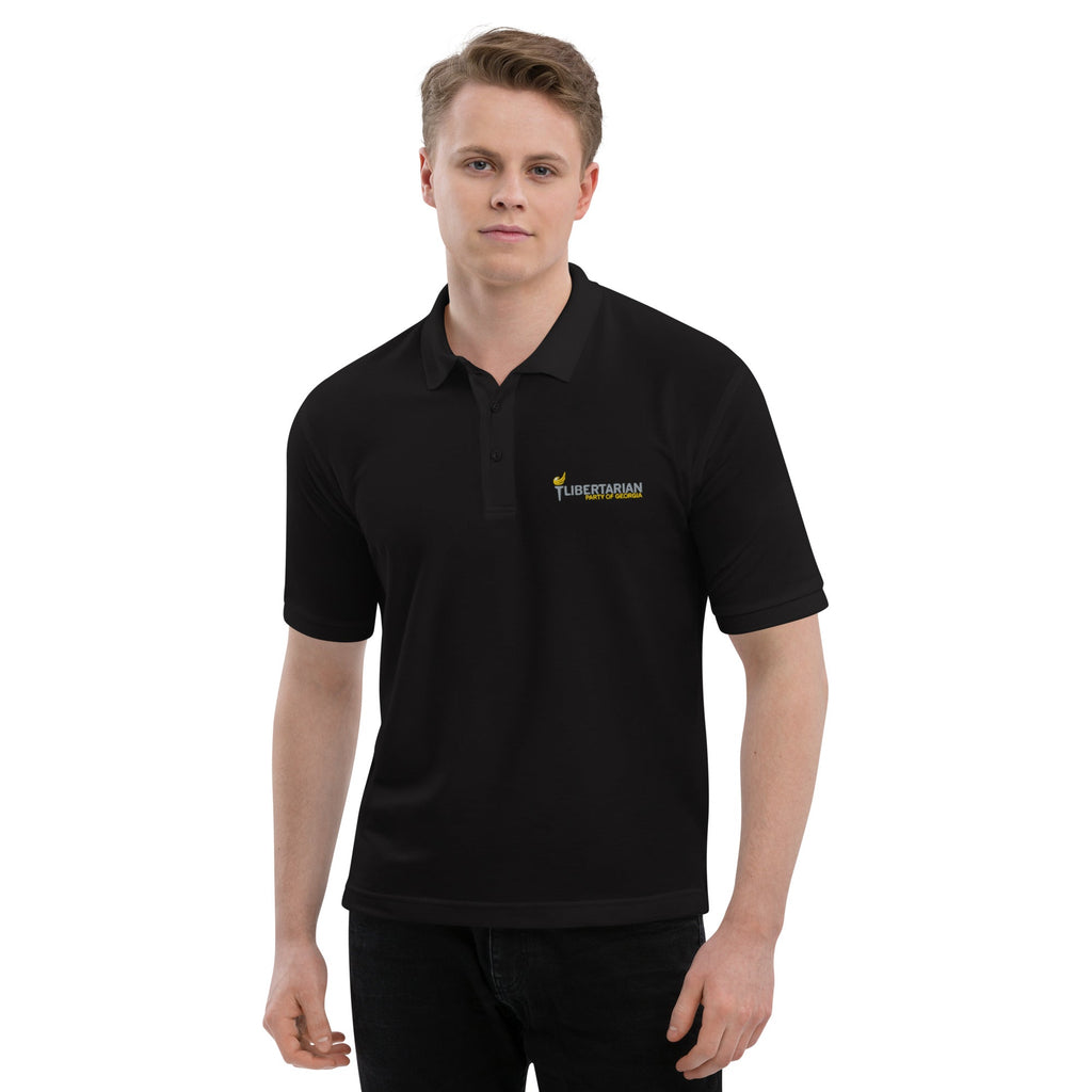Libertarian Party of Georgia Men's Premium Polo