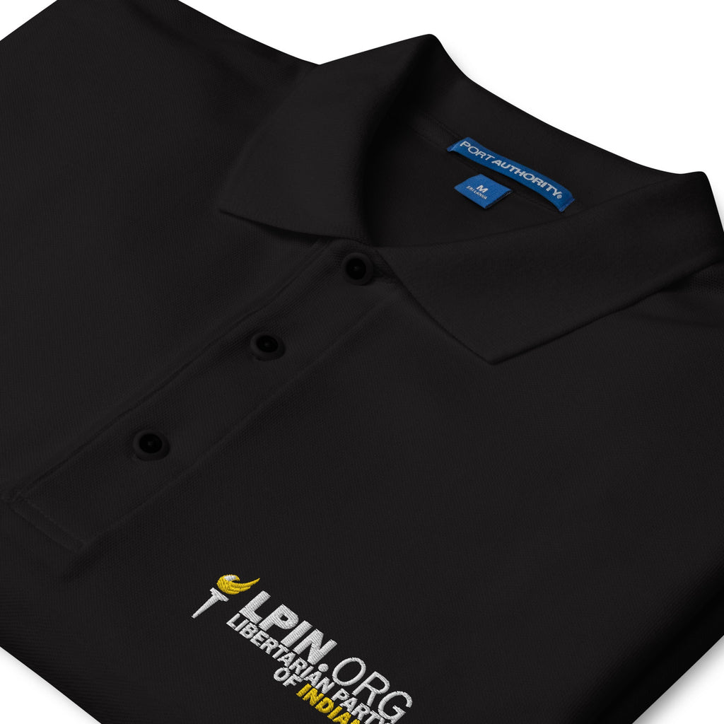 Libertarian Party of Indiana Men's Premium Polo