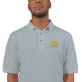 Libertarian Party Porcupine (Two-Color) Men's Premium Polo