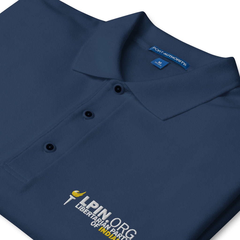 Libertarian Party of Indiana Men's Premium Polo