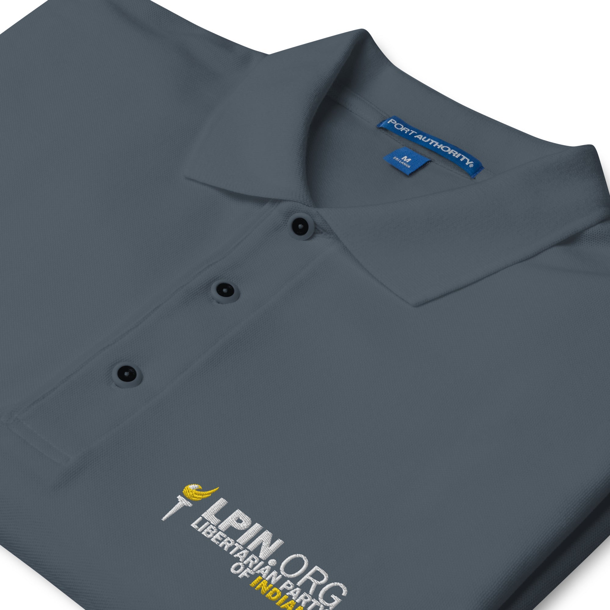 Libertarian Party of Indiana Men's Premium Polo