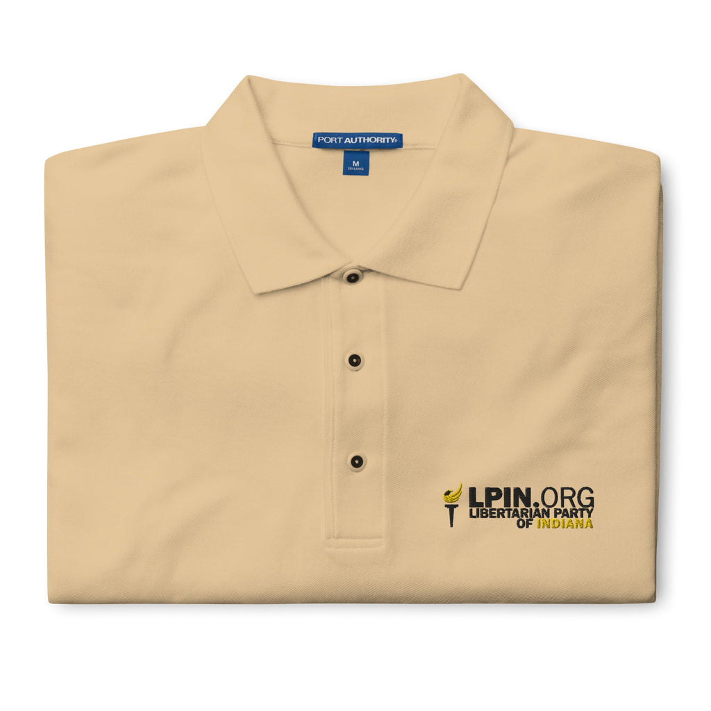 Libertarian Party of Indiana Men's Premium Polo