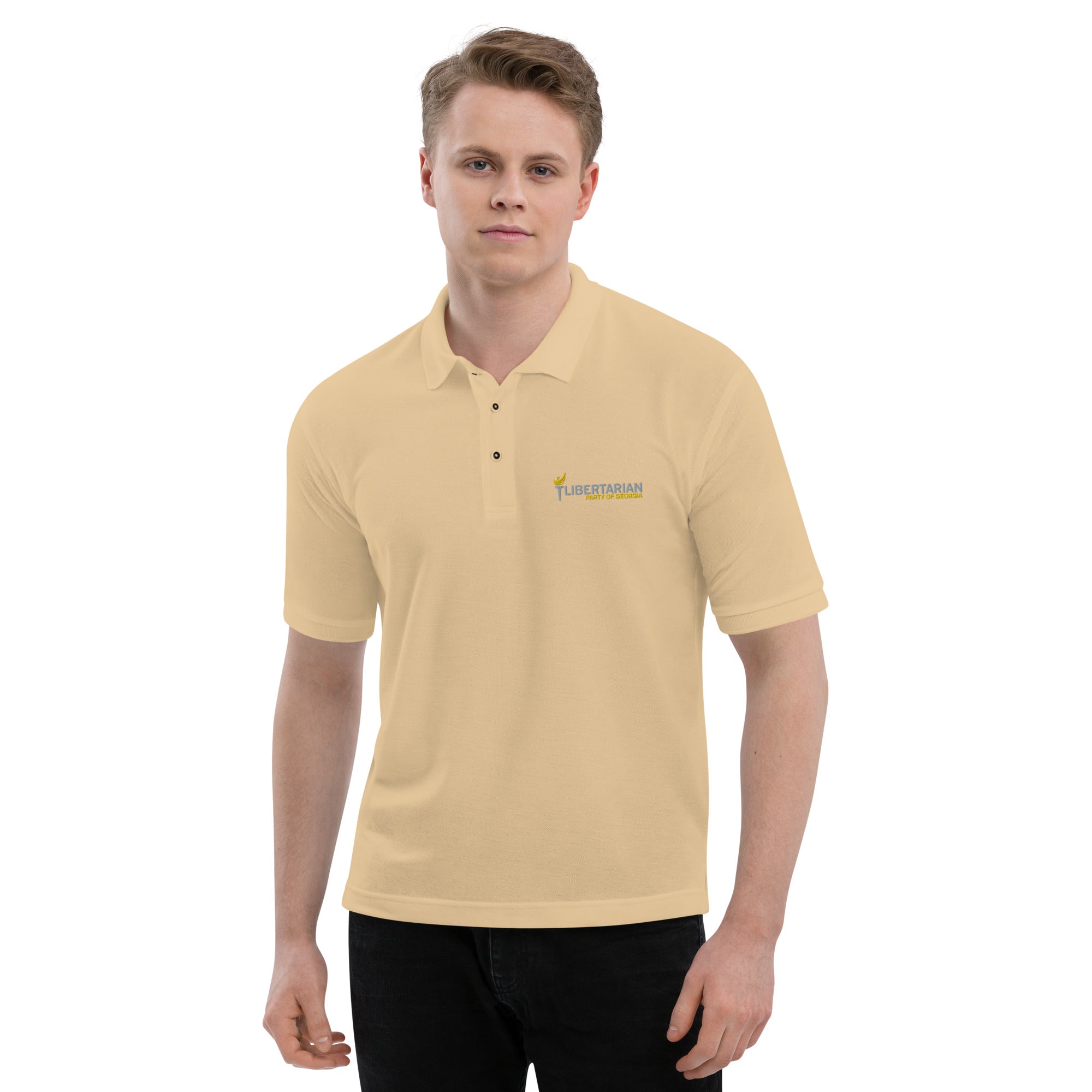 Libertarian Party of Georgia Men's Premium Polo