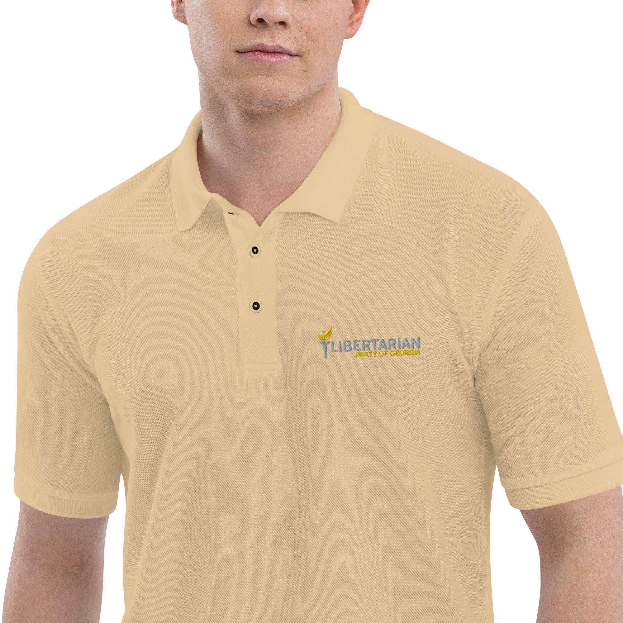 Libertarian Party of Georgia Men's Premium Polo
