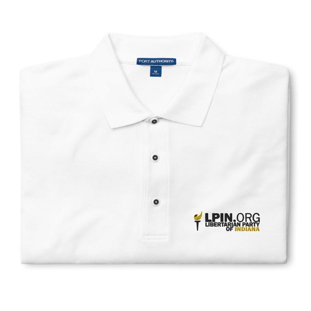Libertarian Party of Indiana Men's Premium Polo