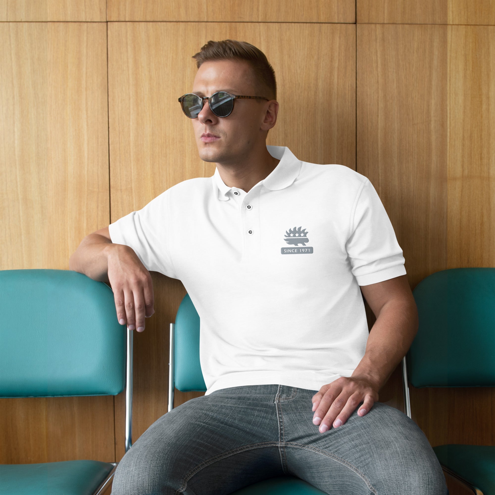 Libertarian Party Porcupine (Since 1971)  Men's Premium Polo