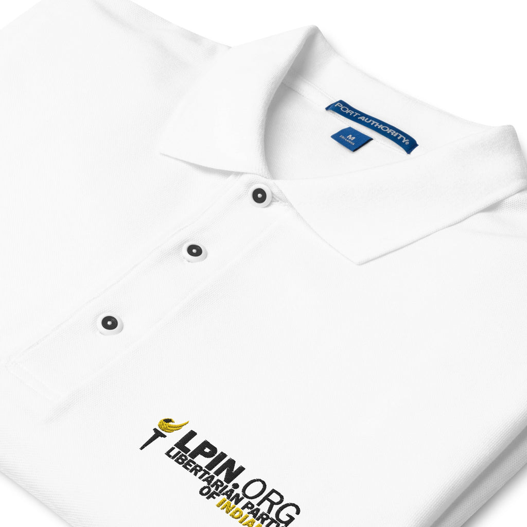 Libertarian Party of Indiana Men's Premium Polo