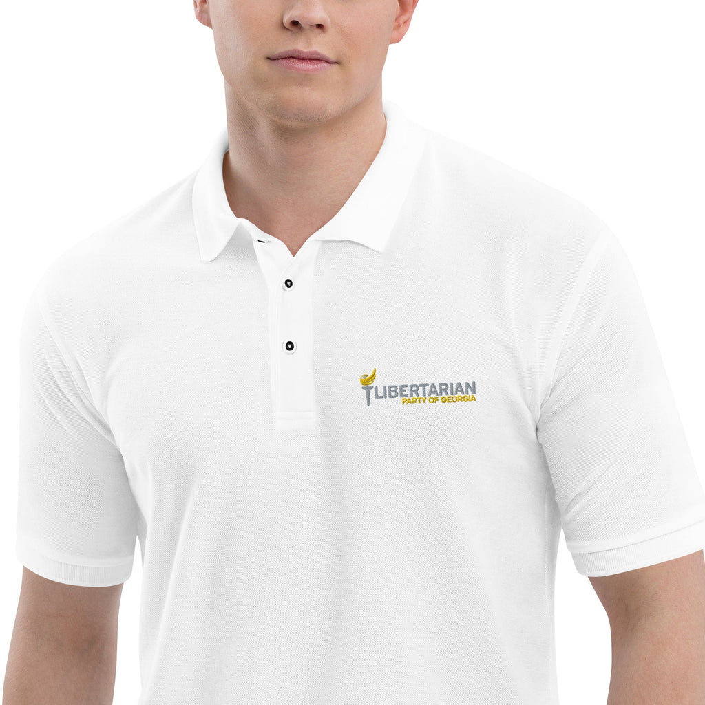 Libertarian Party of Georgia Men's Premium Polo