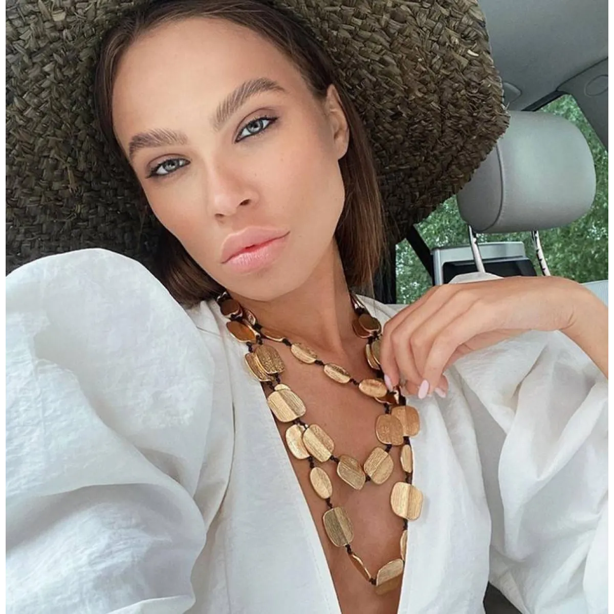 Puff Sleeve Mini Dress