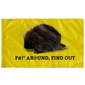 F#!* Around and Find Out Single Sided Flag Alaska LP