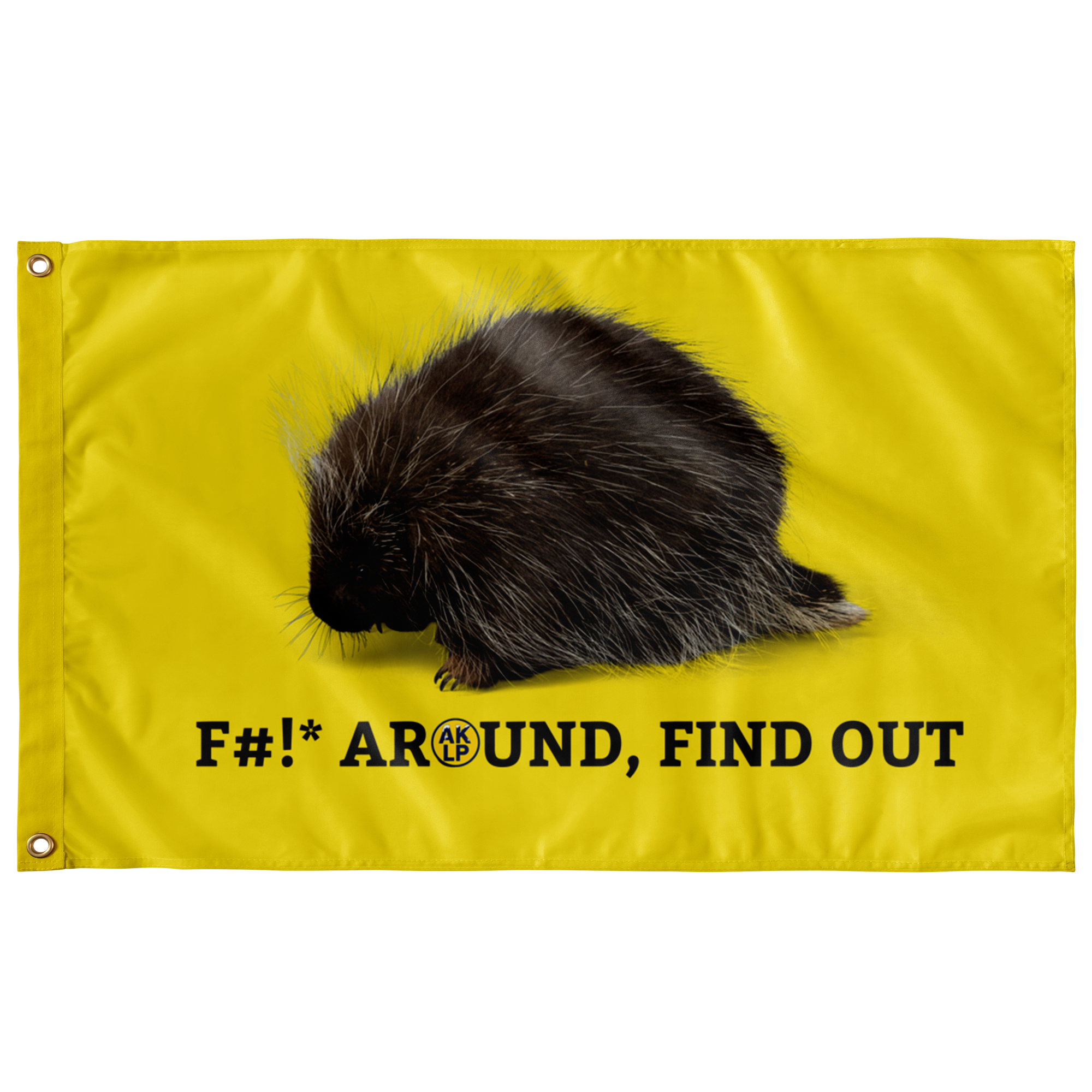 F#!* Around and Find Out Single Sided Flag Alaska LP