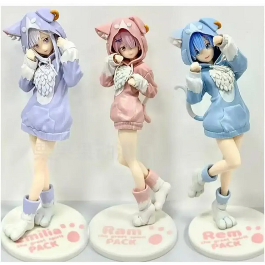 Rem & Ram Anime Figures