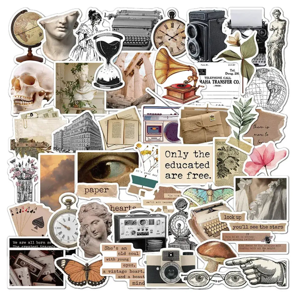 Retro Art Vsco Graffiti Stickers Pack