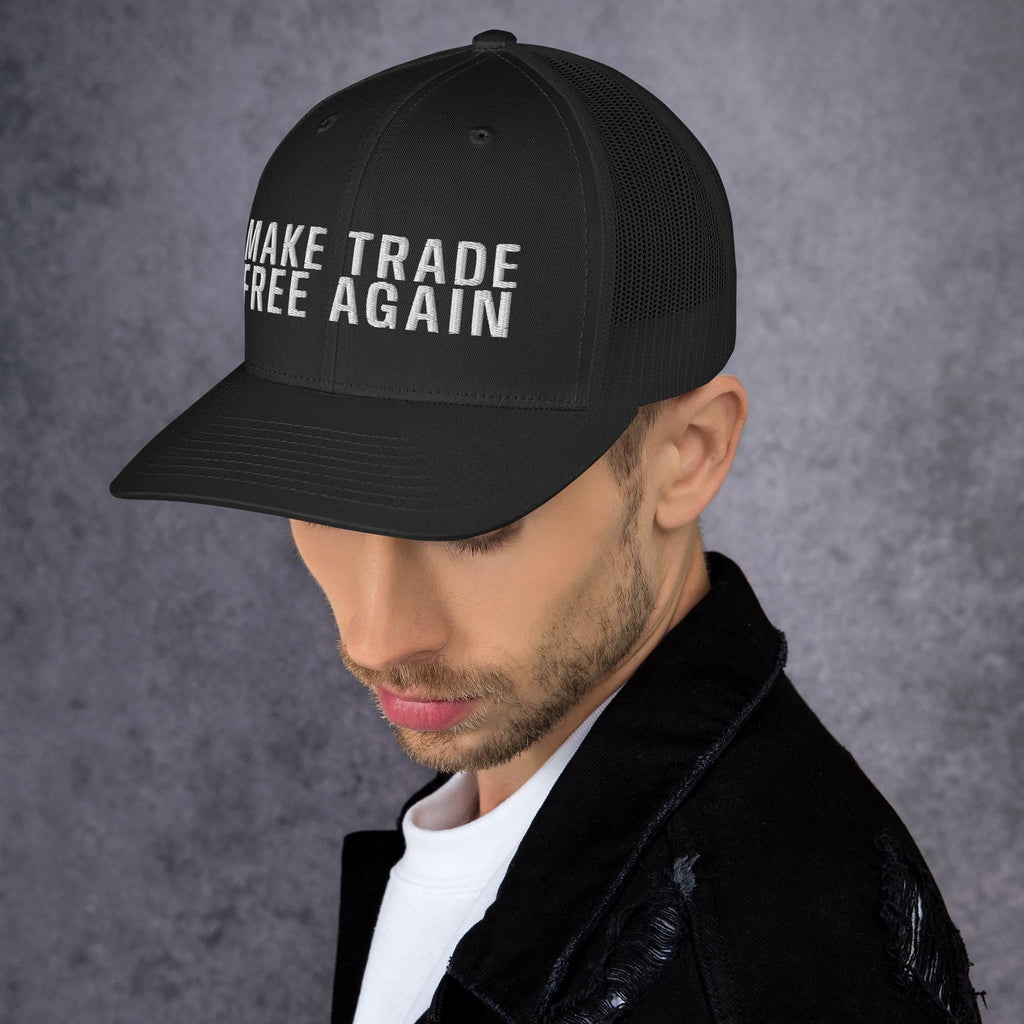 Make Trade Free Again Anti Tariff Trucker Cap