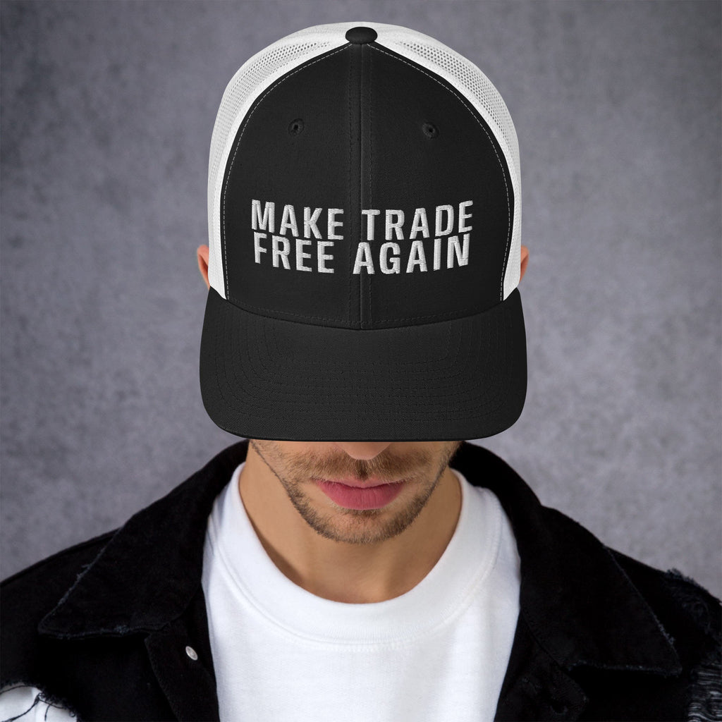 Make Trade Free Again Anti Tariff Trucker Cap