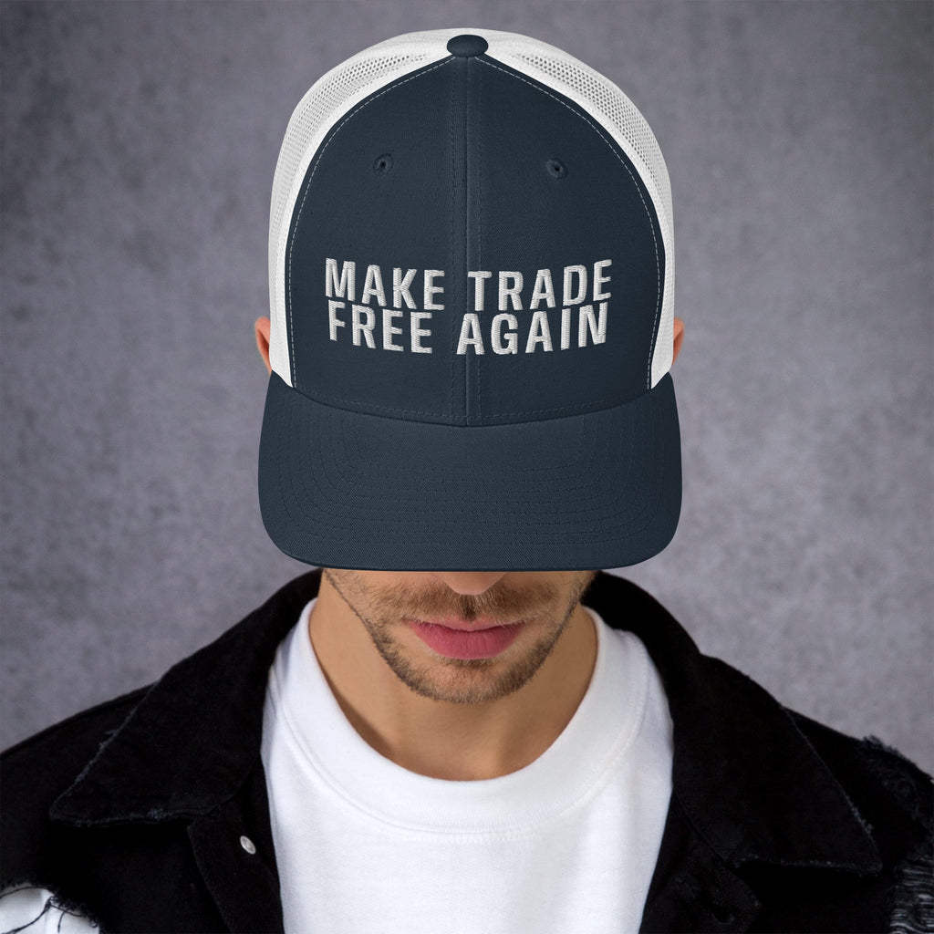 Make Trade Free Again Anti Tariff Trucker Cap