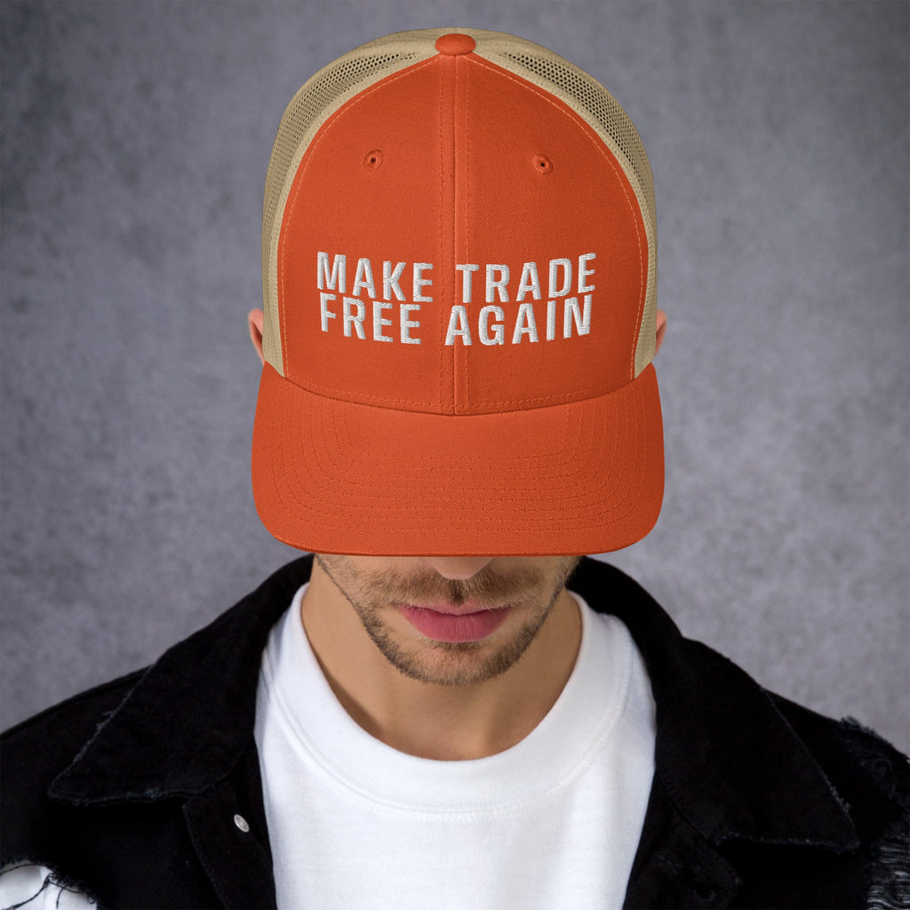 Make Trade Free Again Anti Tariff Trucker Cap