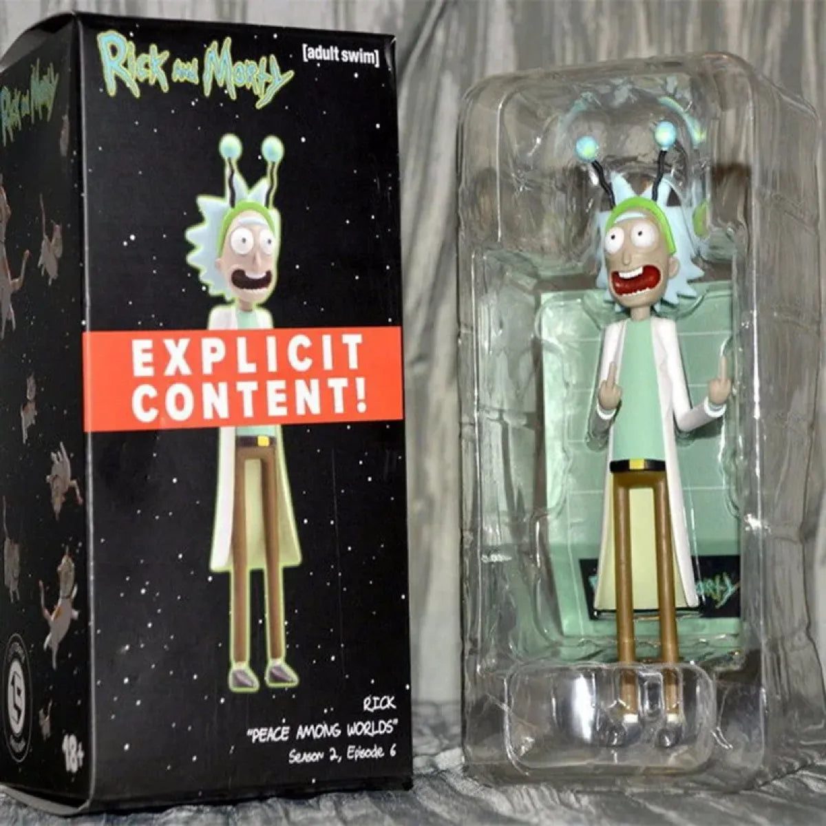 Rick Sanchez Action Figure - 'Among Worlds'