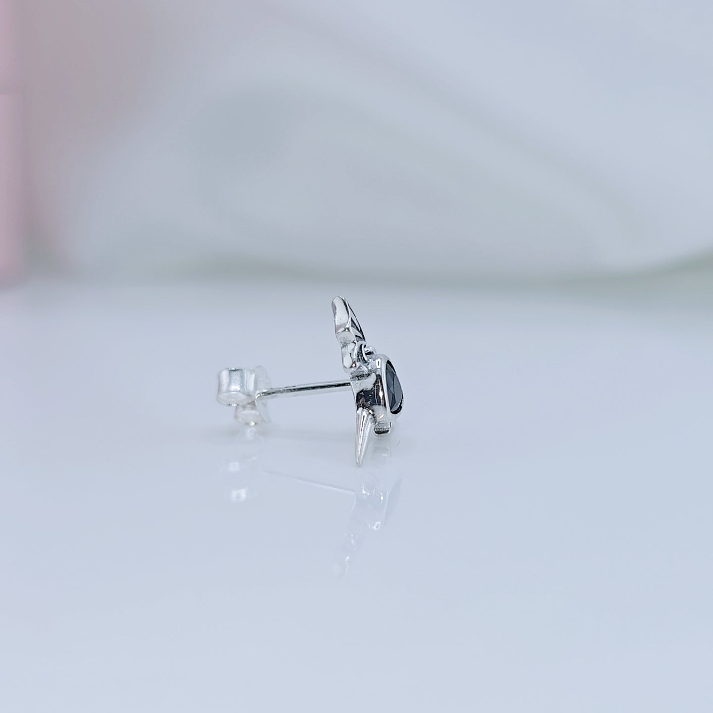 Gothic Black Diamond Option Earrings