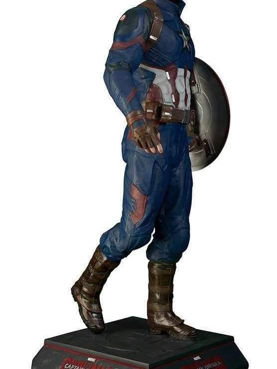 Captain America Life Size Statue from Civil War