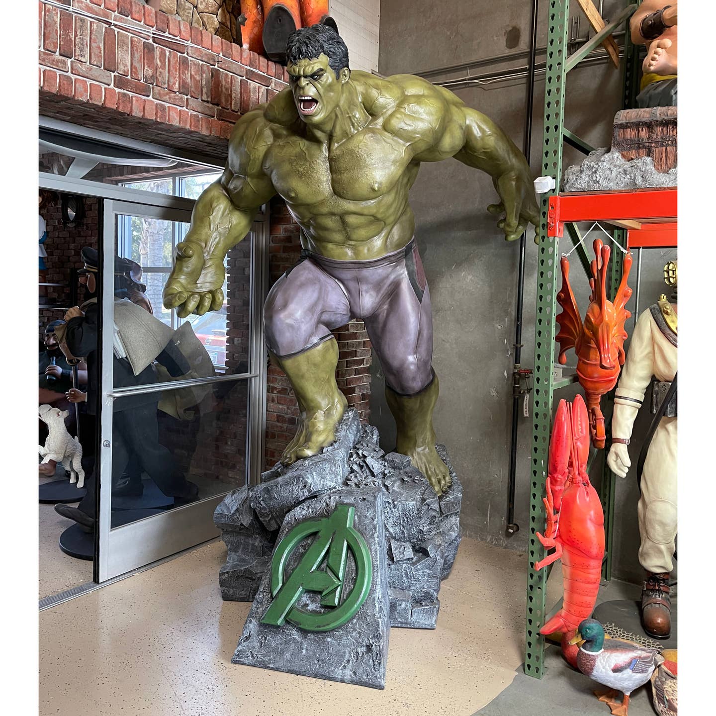 Hulk Life Size Statue from Avengers: Age of Ultron