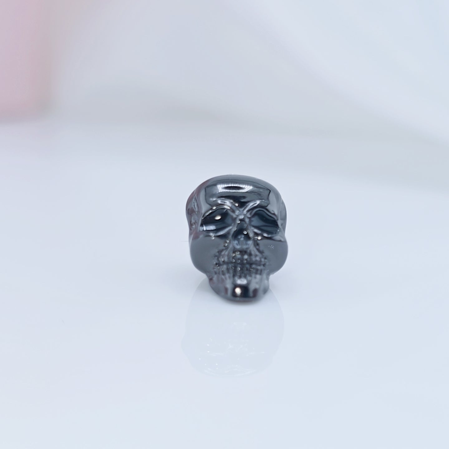Black Skull and Helmet Gothic DIY Charm