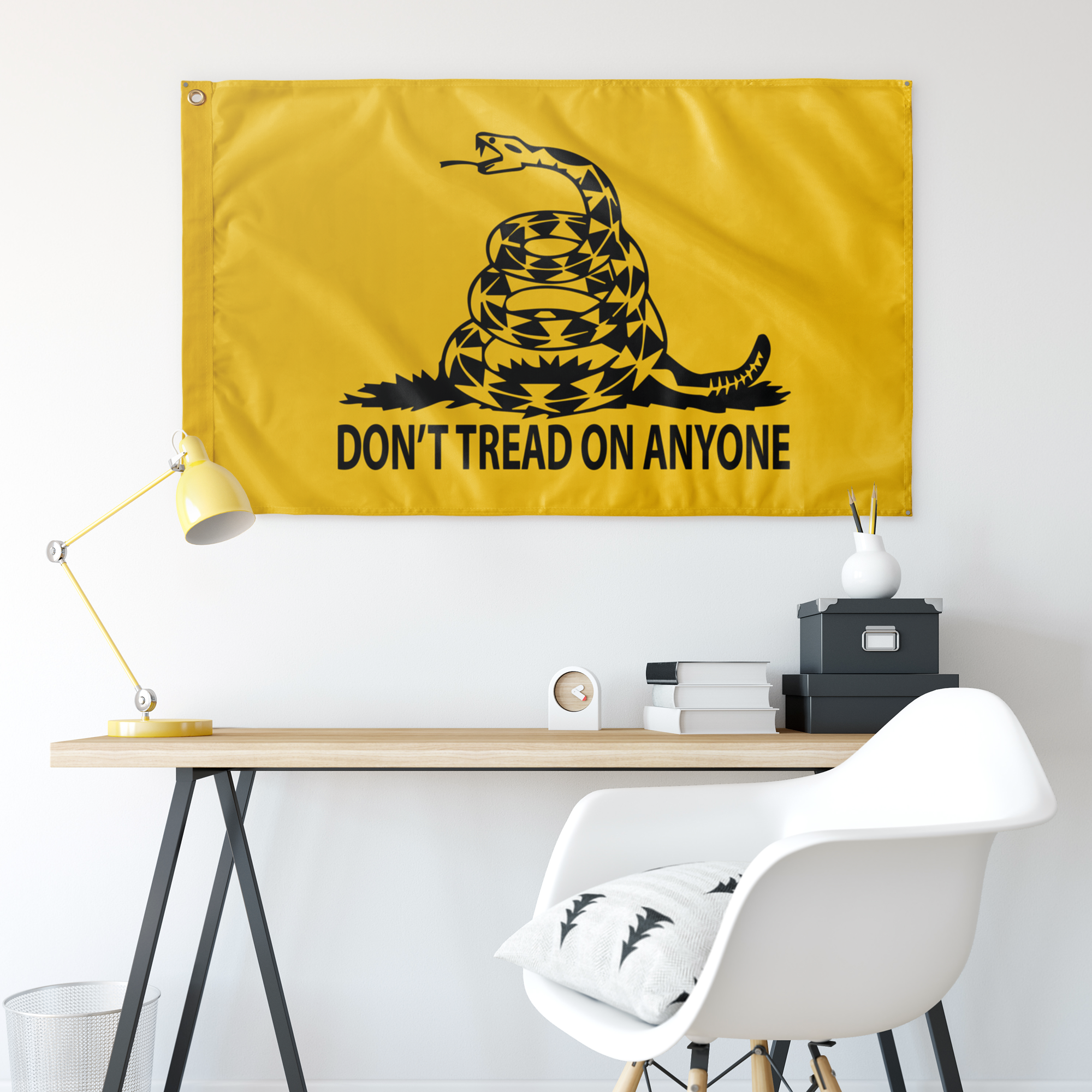Don't Tread on Anyone Single Sided Flag
