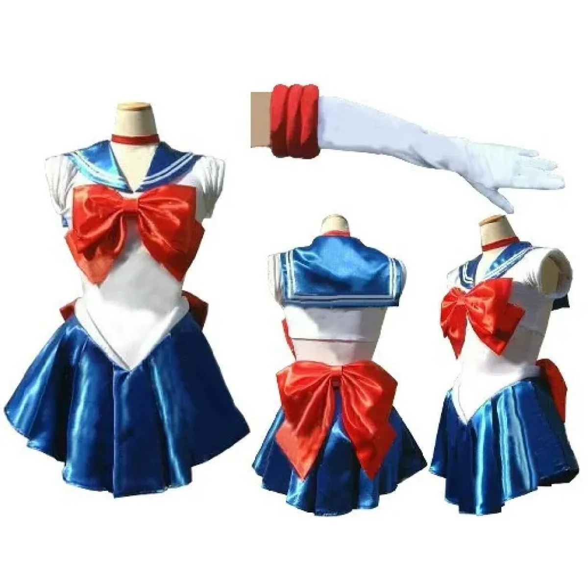Sailor Moon Cosplay Costume - Dress, Vestido, Wig
