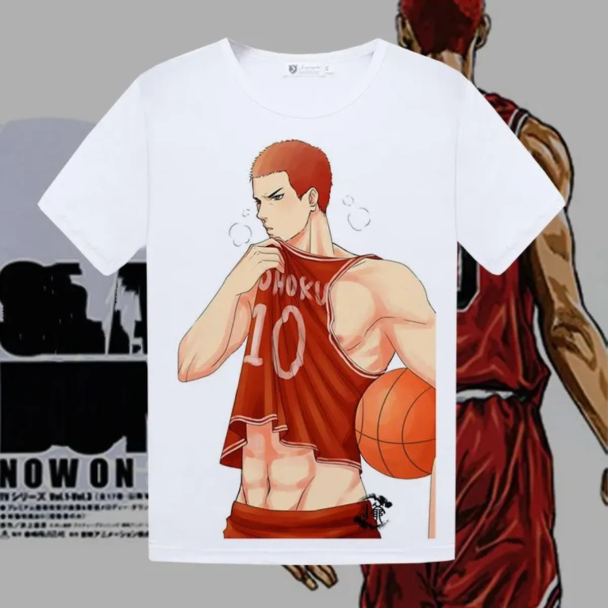 Shohoku Basketball Team Jersey - Sakuragi Hanamichi, Rukawa