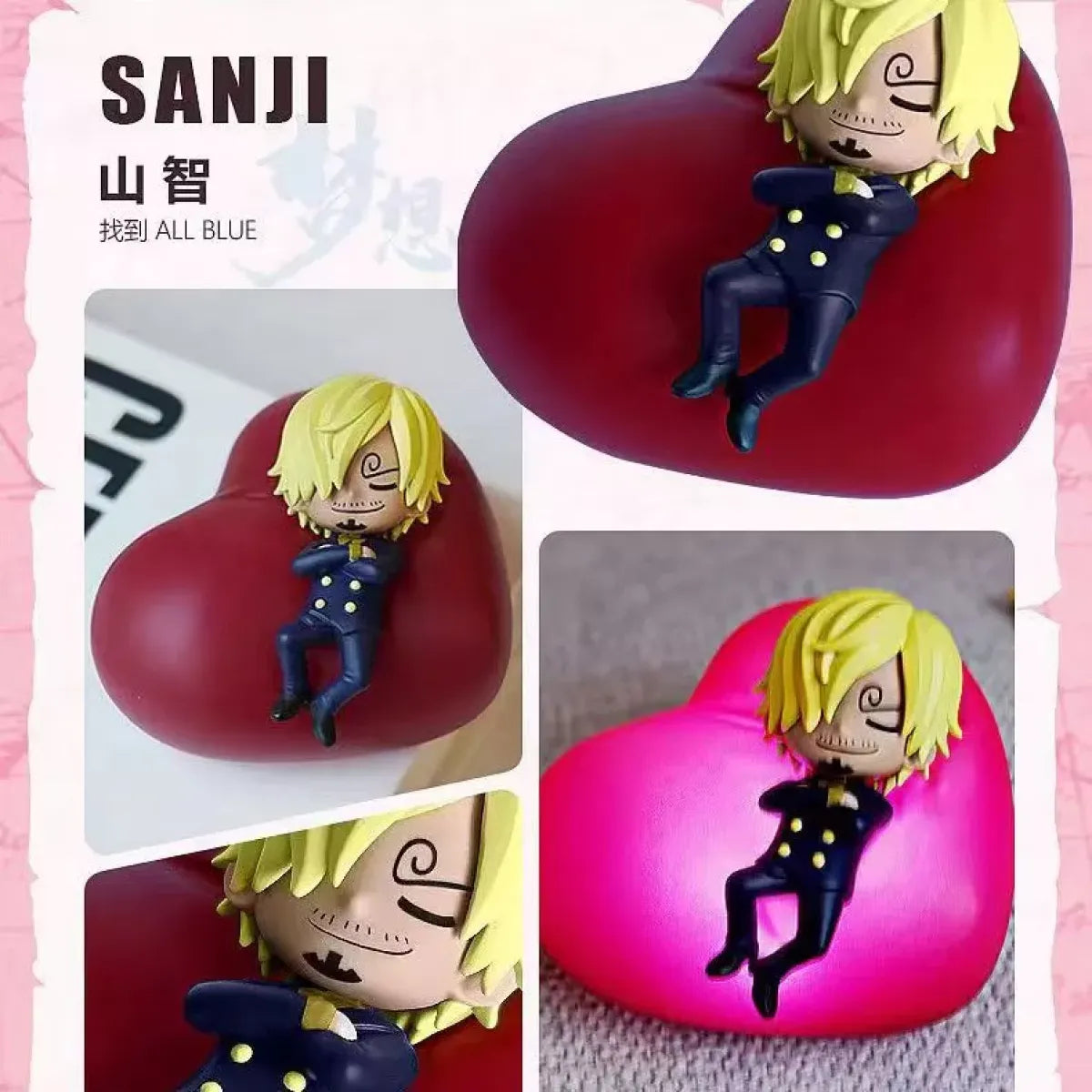 Luffy, Zoro, Nami & Sanji Night Light: Anime Figure Lamp for a Dreamy Bedroom Ambiance