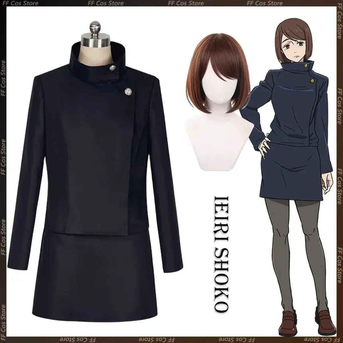 Shoko Ieiri Jujutsu Kaisen School Uniform