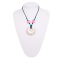 Silicone Heart Style Teething Necklace
