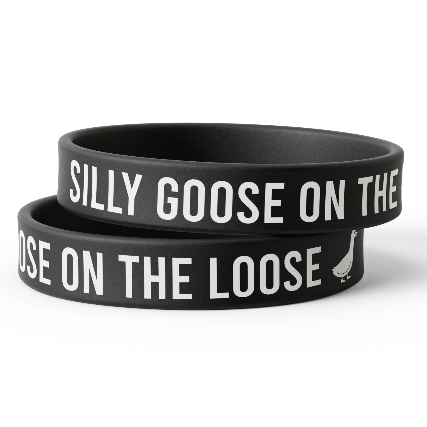 Silly Goose on the Loose Silicone Wristband