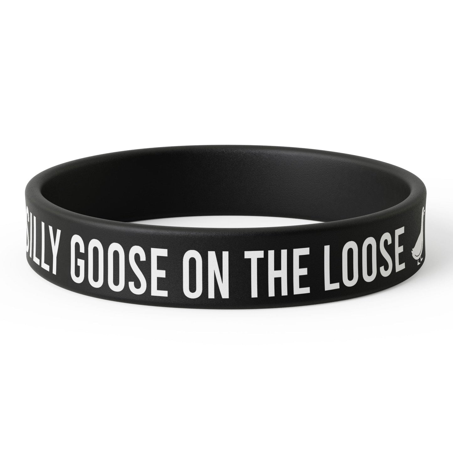 Silly Goose on the Loose Silicone Wristband