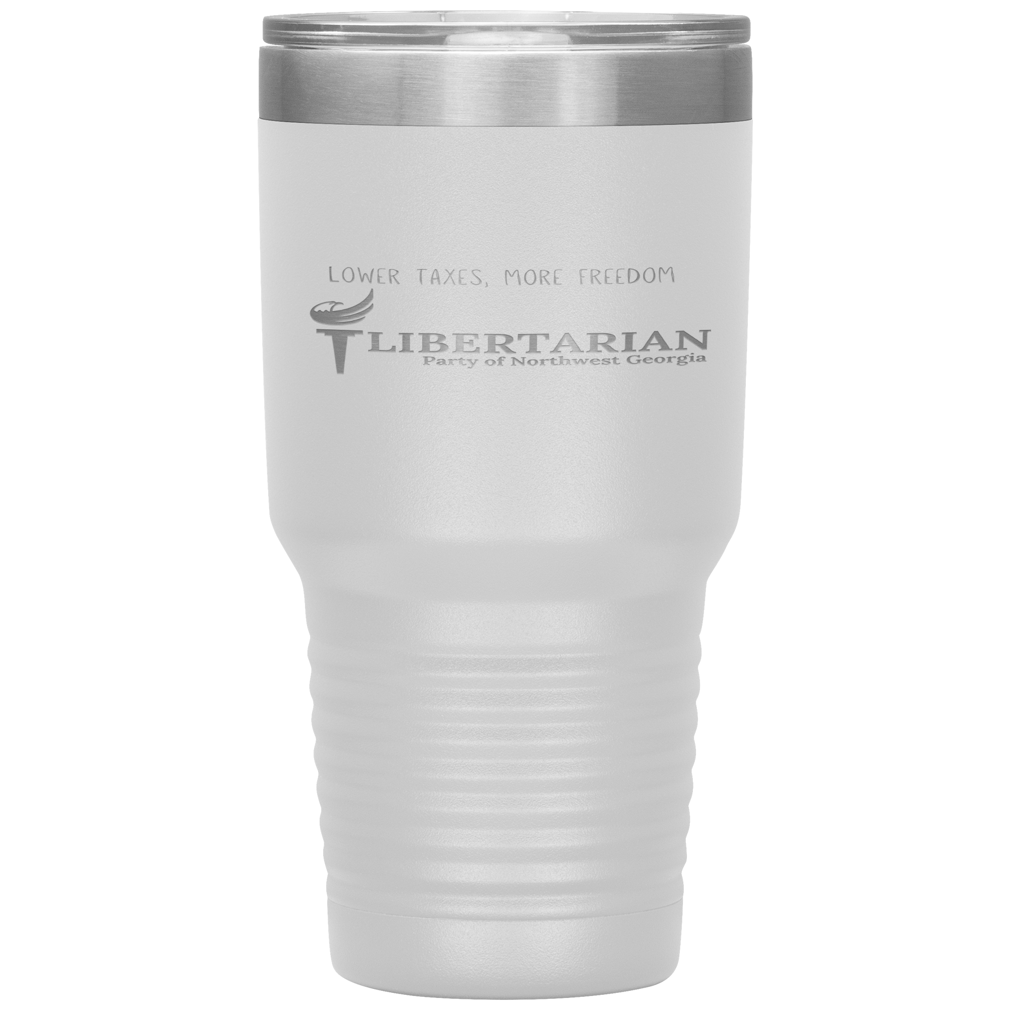 Libertarian Party of Northwest Georgia Tumbler 30oz