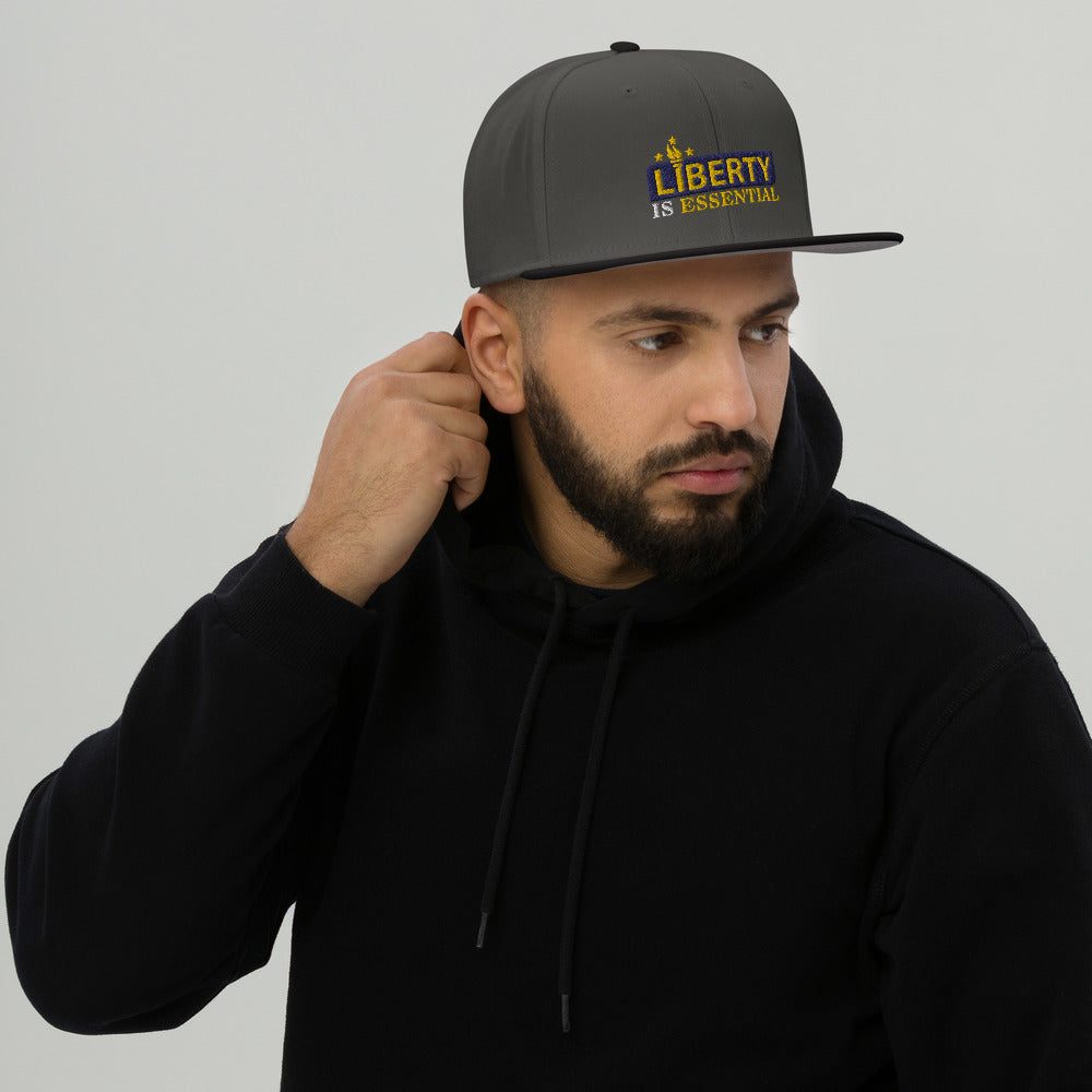 Liberty is Essential Snapback Hat