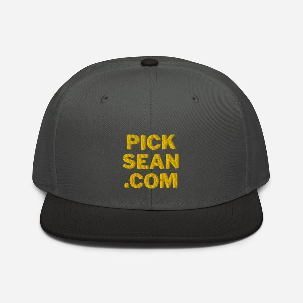 PICKSEAN.COM Snapback Hat