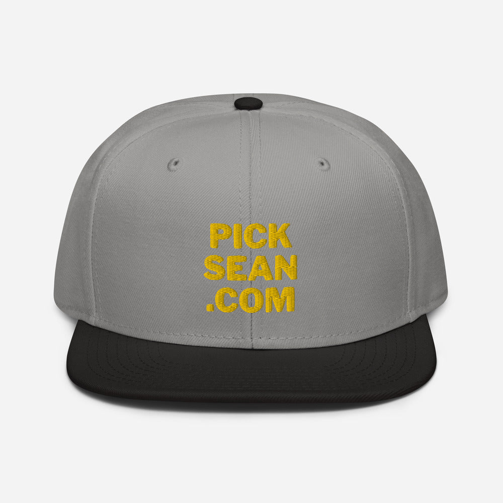 PICKSEAN.COM Snapback Hat