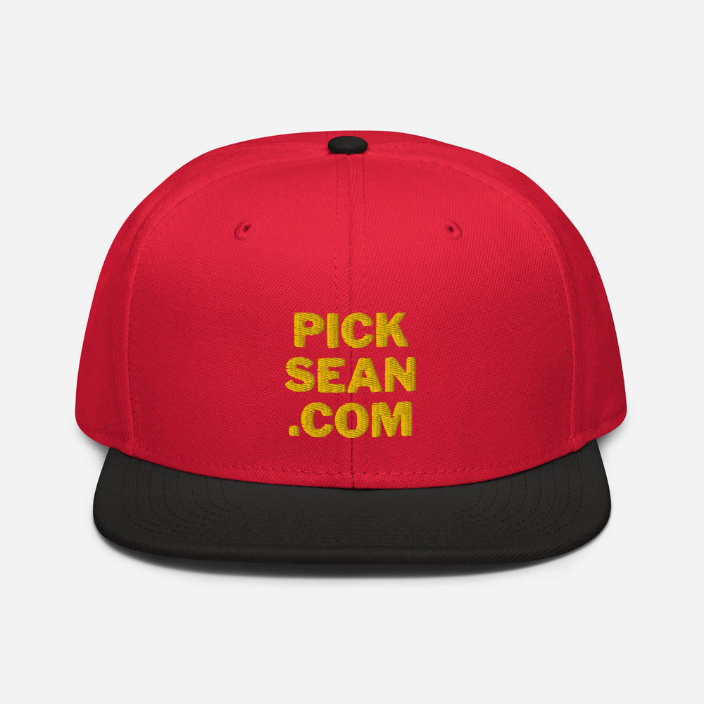 PICKSEAN.COM Snapback Hat