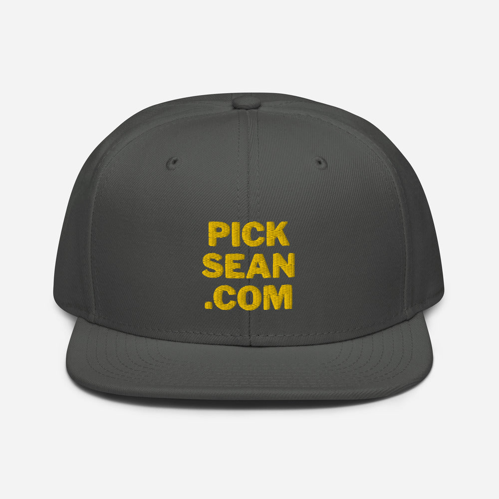 PICKSEAN.COM Snapback Hat