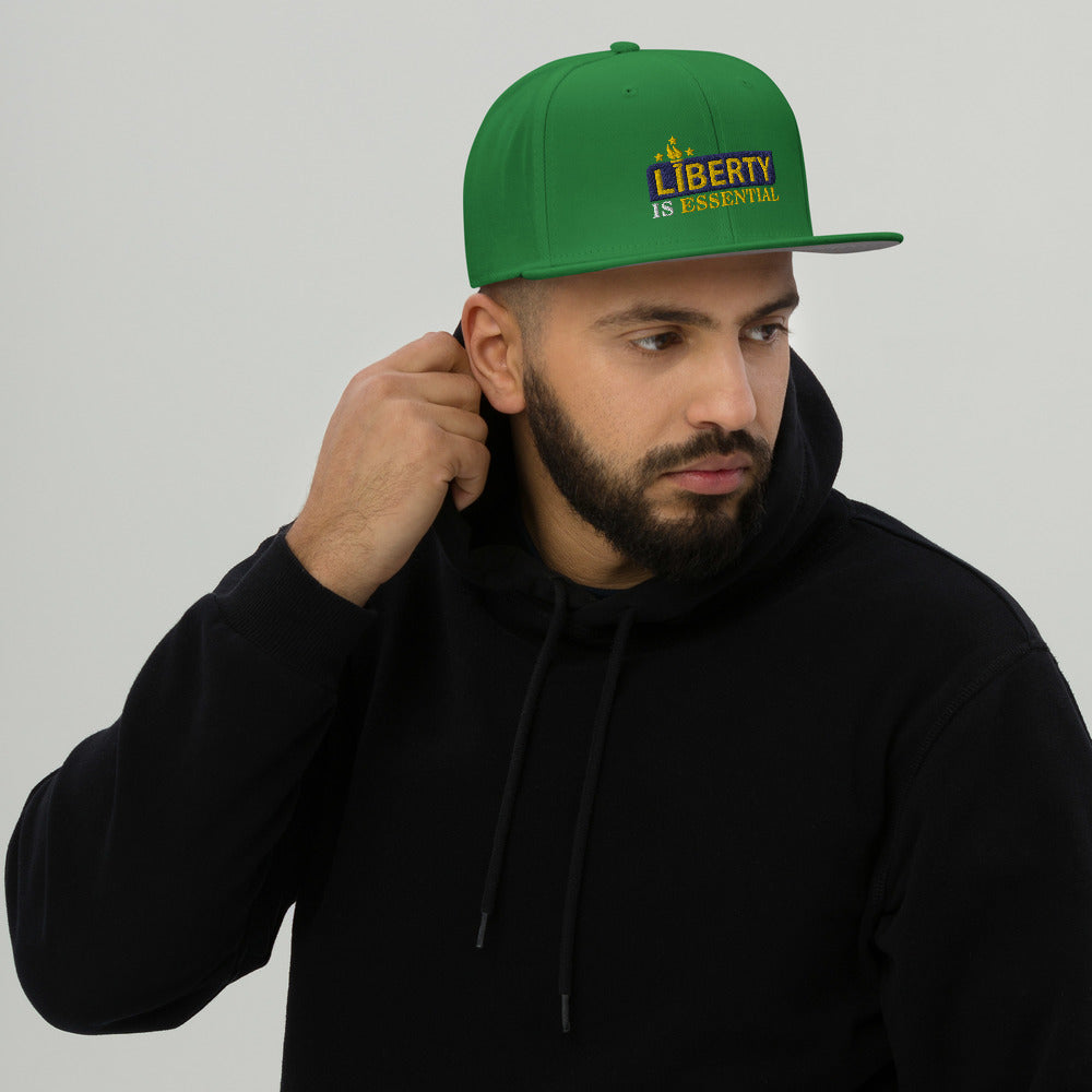 Liberty is Essential Snapback Hat